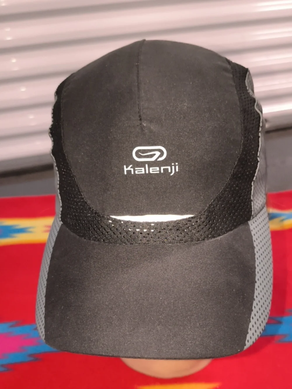 Decathlon Kalenji Rain Outdoor Running Strap-on Mesh Grey Hat Cap OSFA Forclaz Trek 900 Waterproof Backpacking Hat – Decathlon main image 3